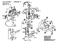 Bosch 0 603 226 703 Pfz 550 E General Purpose Saw 220 V / Eu Spare Parts